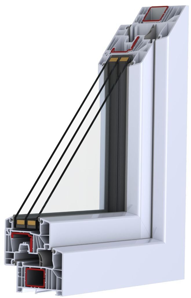 QFORT PVC 7Stars - Serramento PVC Medium